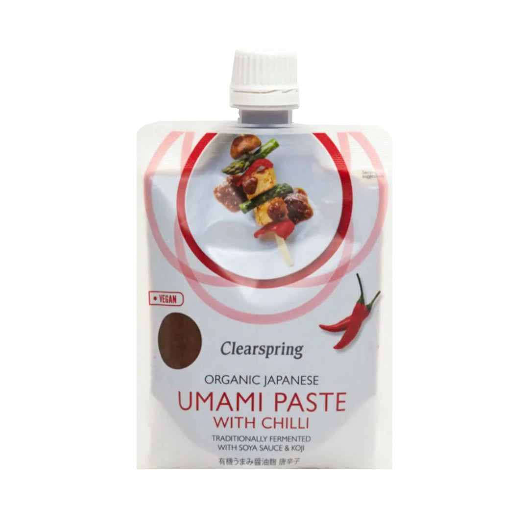Clearspring Organic Japanese Omami Paste With Chilli, 150g