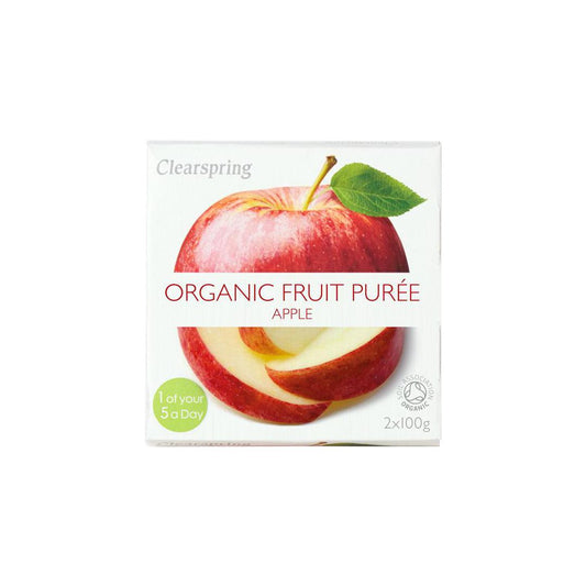 Clearspring Organic Fruit Puree, Apple, 200g