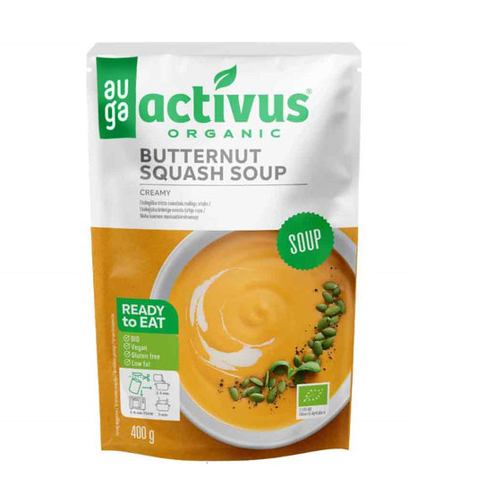 Activus Organic Creamy Butternut Squash Soup, 400g