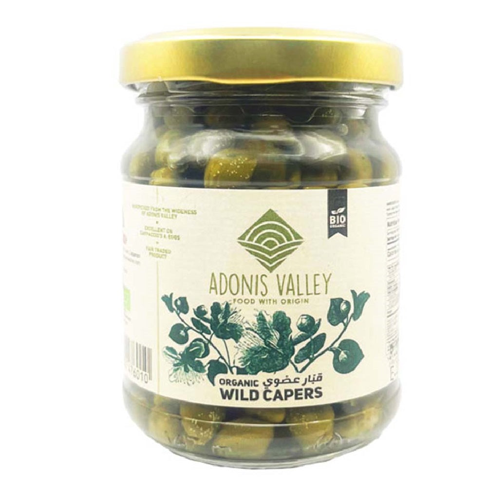 Adonis Valley Organic Wild Capers, 145g