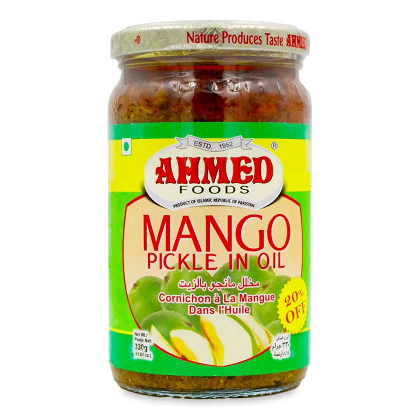 Ahmed Foods Mango Pickle, 330g