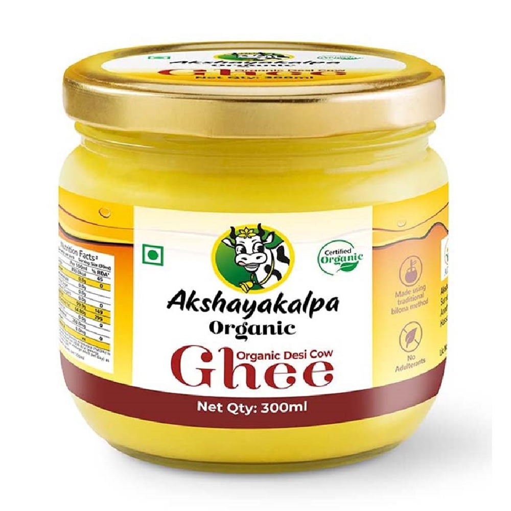 Akshayakalpa Organic Desi Cow Ghee, 300ml