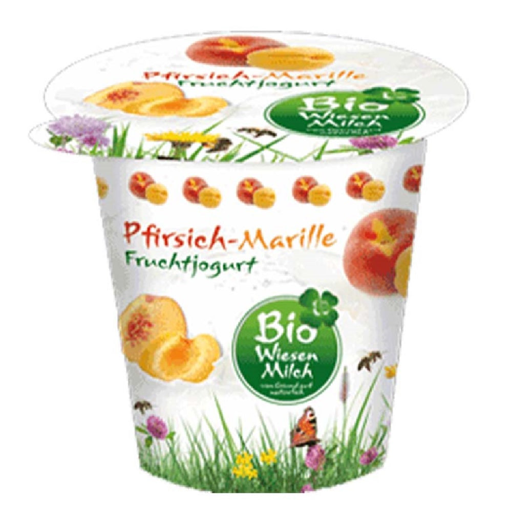 Bio WiesenMilch Organic Apricot Rosemary Fruit Yogurt, 150g