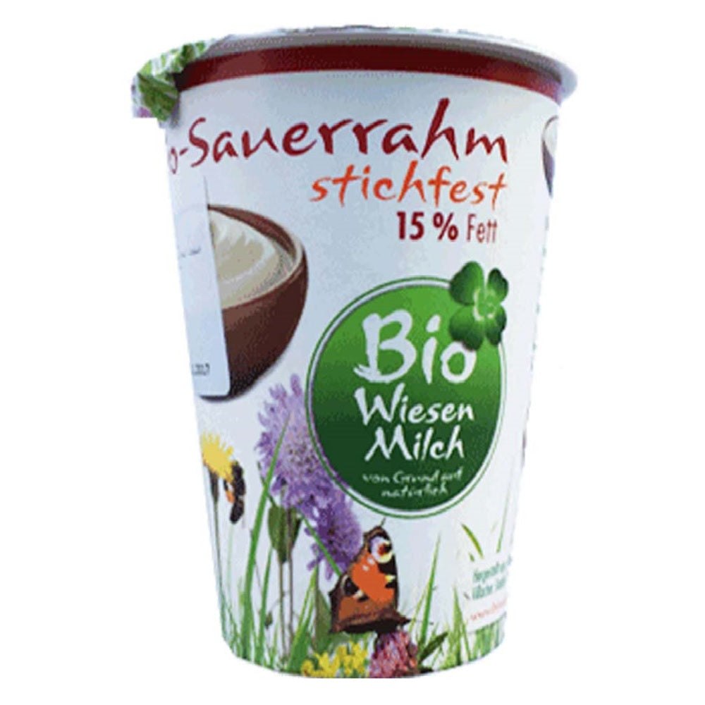 Bio WiesenMilch Organic Sour Cream, 200g