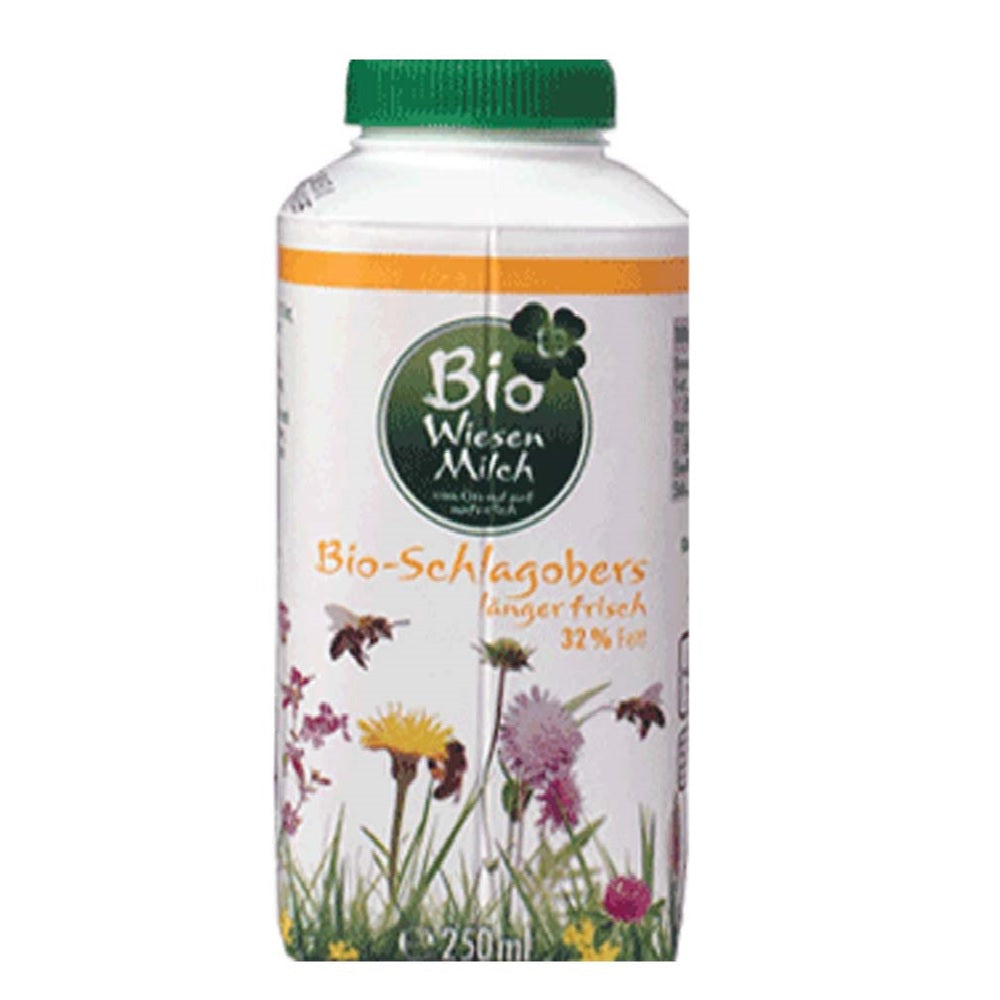 Bio WiesenMilch Organic Whipped Cream, 250ml