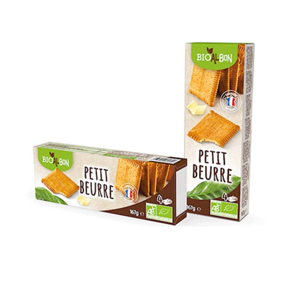 Bioalbon Organic Butter Biscuits, 167g