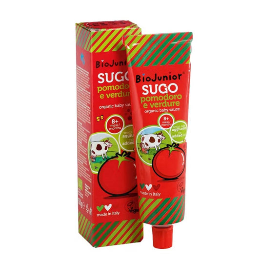 Biojunior Organic Baby Tomato Sauce 8+ Months, 150g