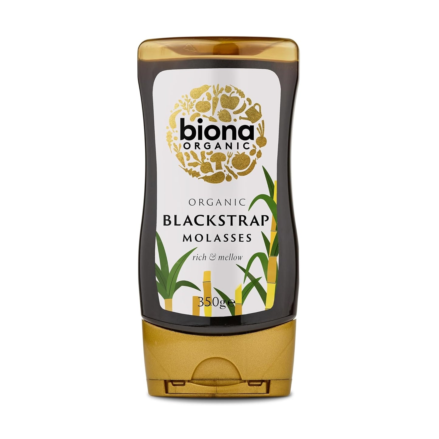 Biona Organic Blackstrap Molasses Squeezy, 350g