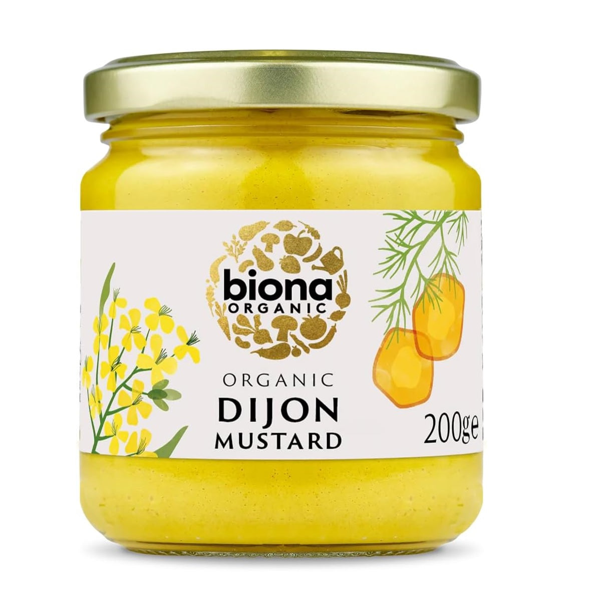 Biona Organic Dijon Mustard, 200g