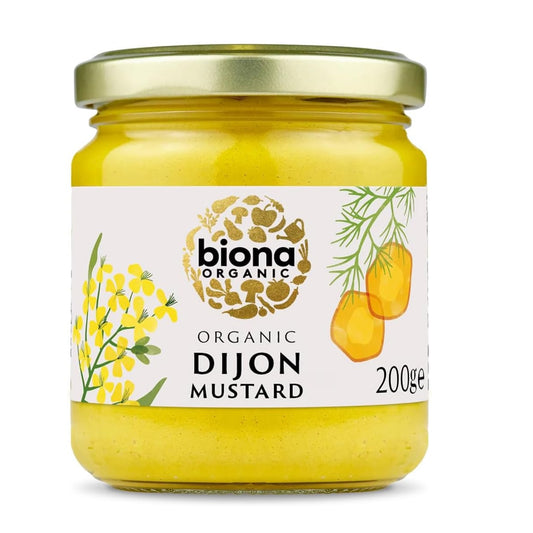Biona Organic Dijon Mustard, 200g