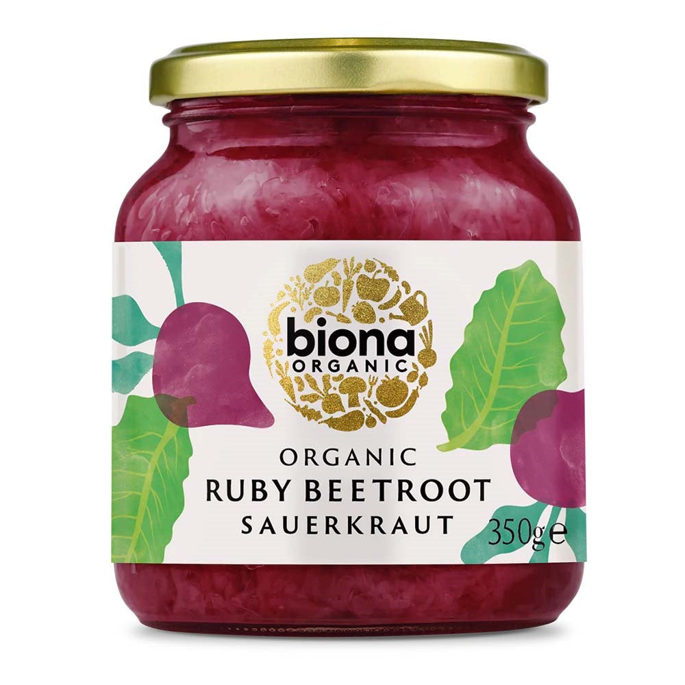 Biona Organic Sauerkraut Ruby Red, 350g