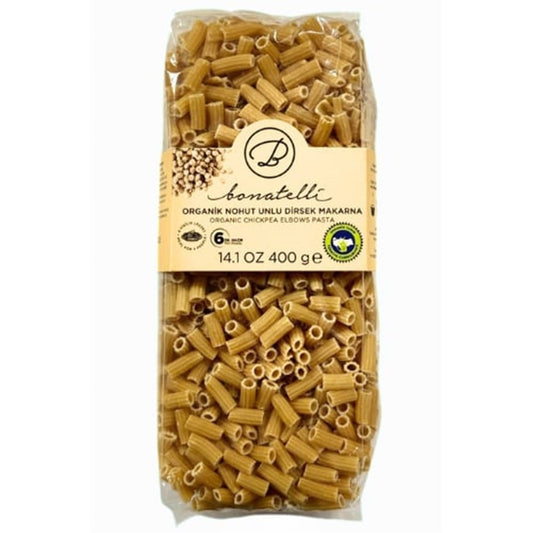 Bonatelli Organic Chickpea Elbow Pasta, 400g