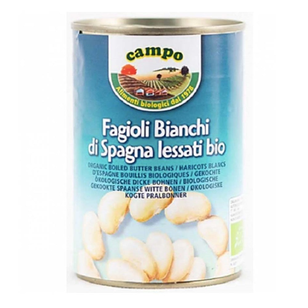 Campo Organic Boiled Butter Beans, 400g