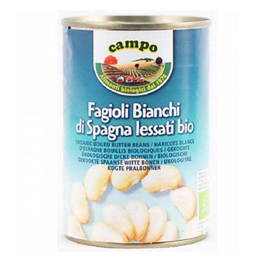 Campo Organic Boiled Butter Beans, 400g