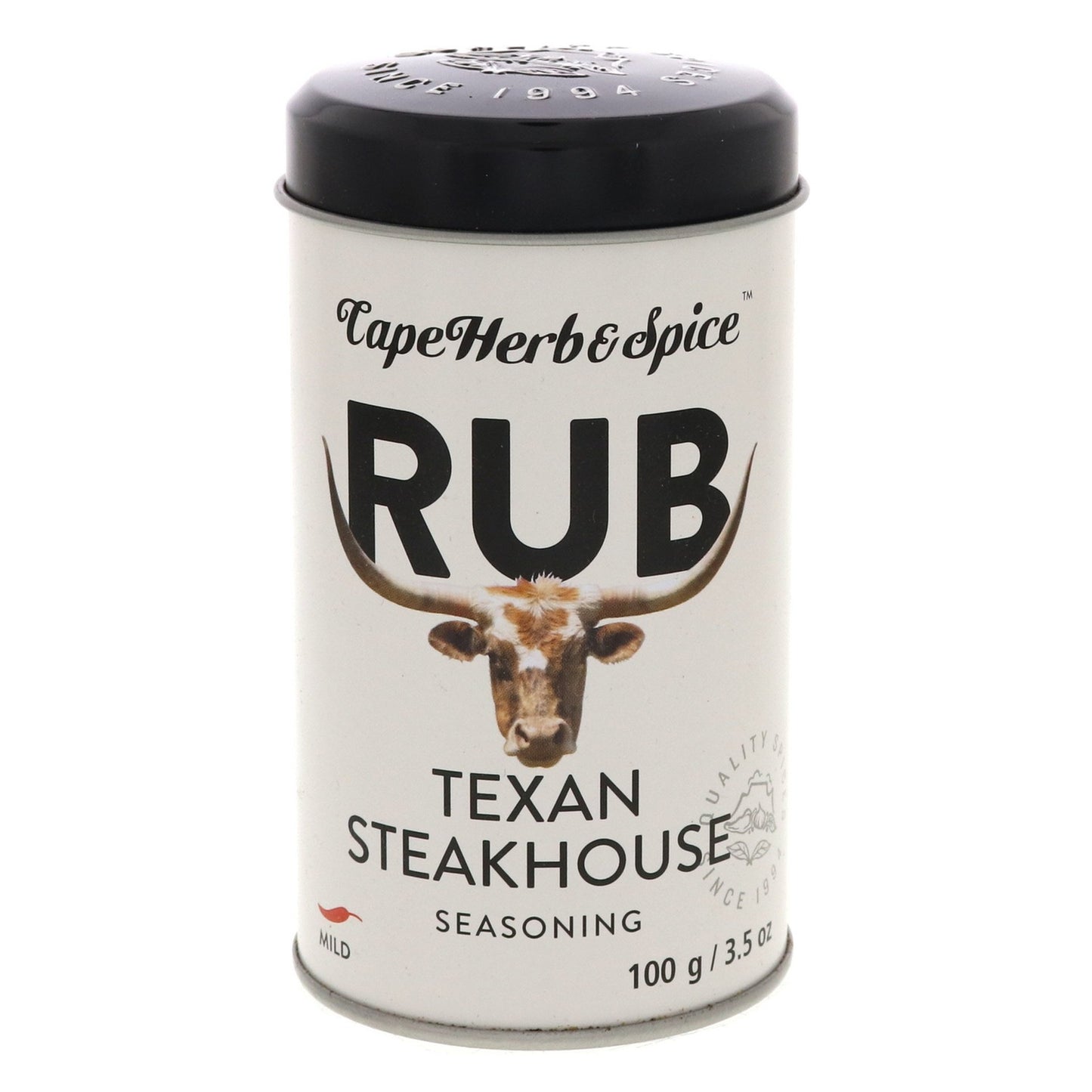 Cape Herb & Spice Rub Texan Steakhouse Seasoning, 100g