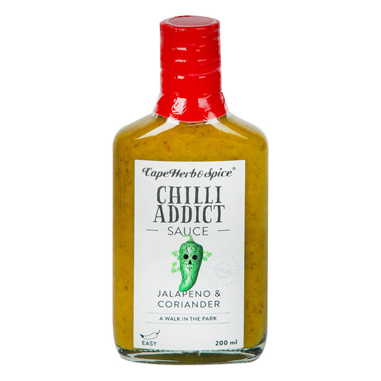 Cape Herb Chilli Addict Sauce Jalapeno & Coriander, 200ml