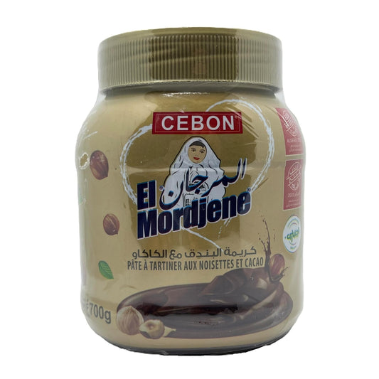 Cebon El Mordjene Smooth Chocolate Spread with Hazelnut, 700g
