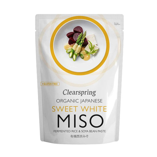 Clearspring Organic Japanese Sweet White Miso Paste, 250g