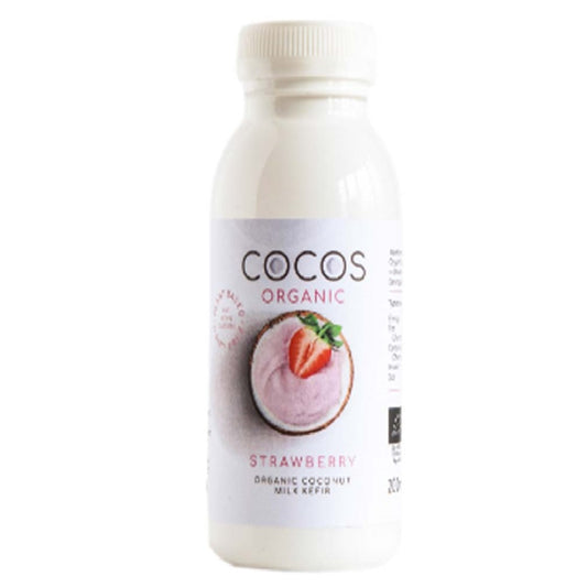 Cocos Organic Coconut Kefir Strawberry, 200ml