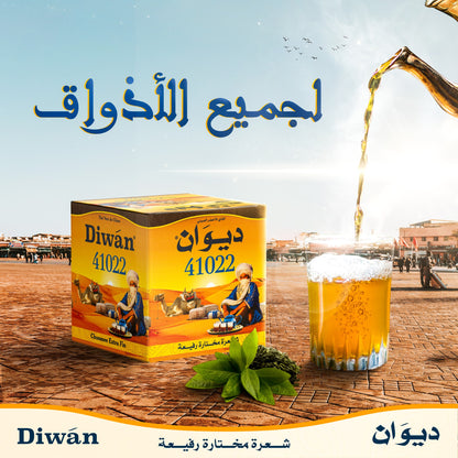 Diwan 41022 Moroccan Loose Leaf Green Tea, 200g