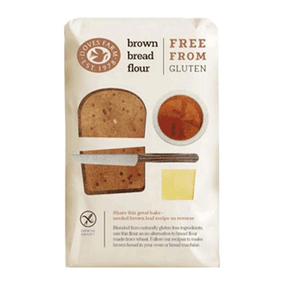 Doves Farm Organic Brown Bread Flour, 1 kg