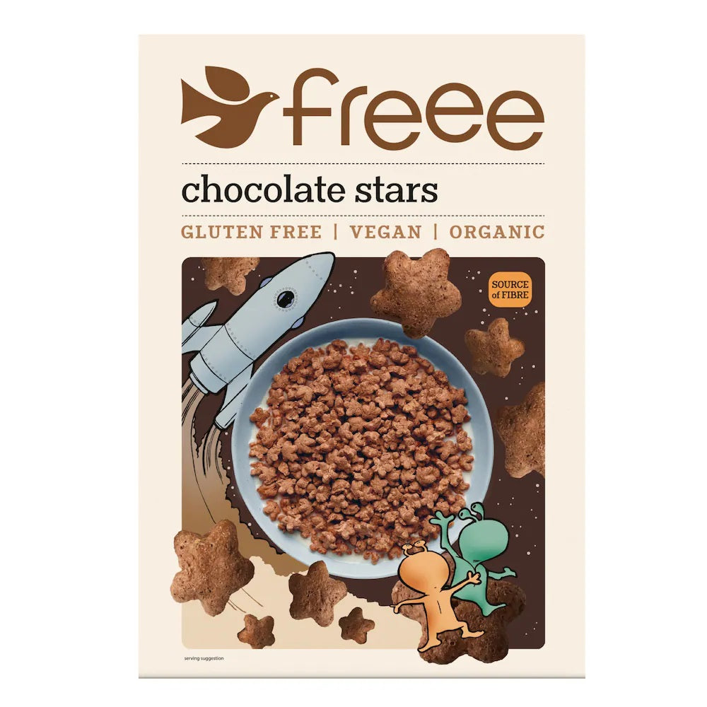 Doves Farm Organic Chocolate Stars Cereals, 300g