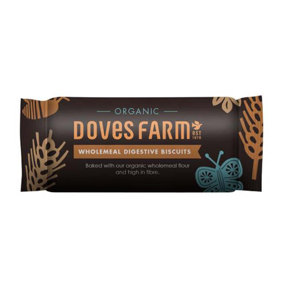 Doves Farm Organic Wholemeal Digestive Biscuits, 200g