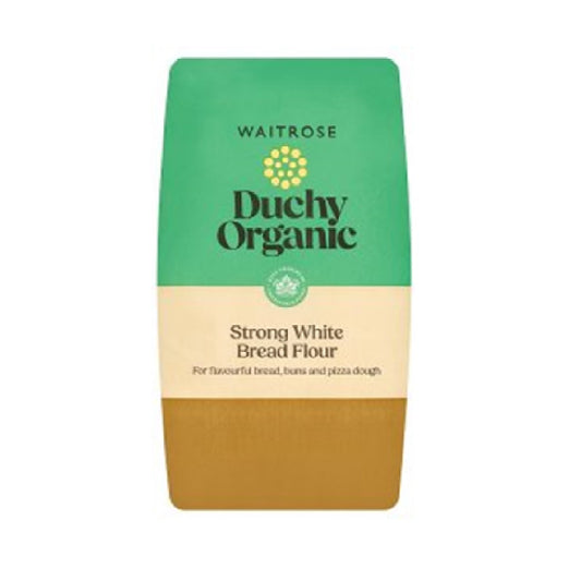 Waitrose Duchy Organic Strong White Bread Flour, 1.5 kg