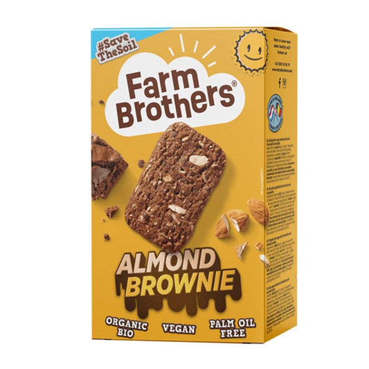 Farm Brothers Organic Brownie Almond Cookies, 135g