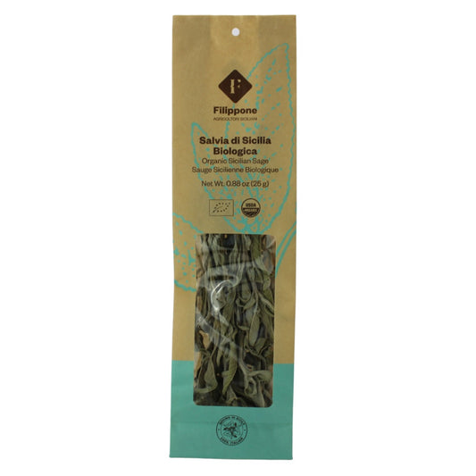 Filippone Organic Sicilian Sage, 25g