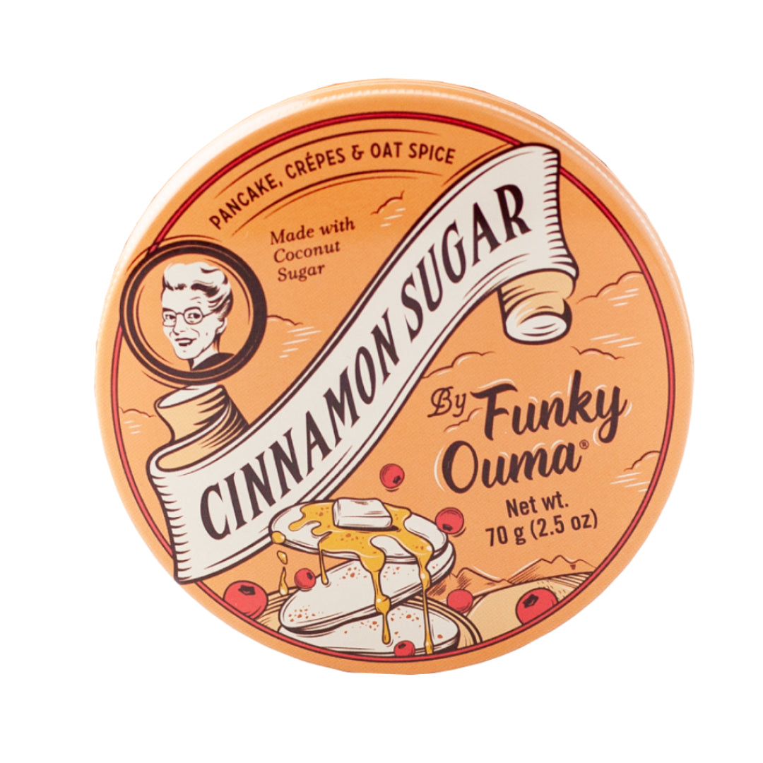 Funky Ouma Cinnamon Sugar From South Africa, 70g