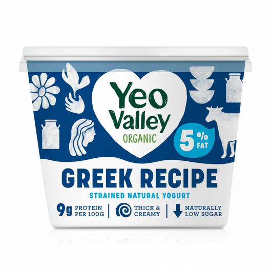 Yeo Valley Organic Super Thick 5% Fat Natural Creamy Yogurt, 450g