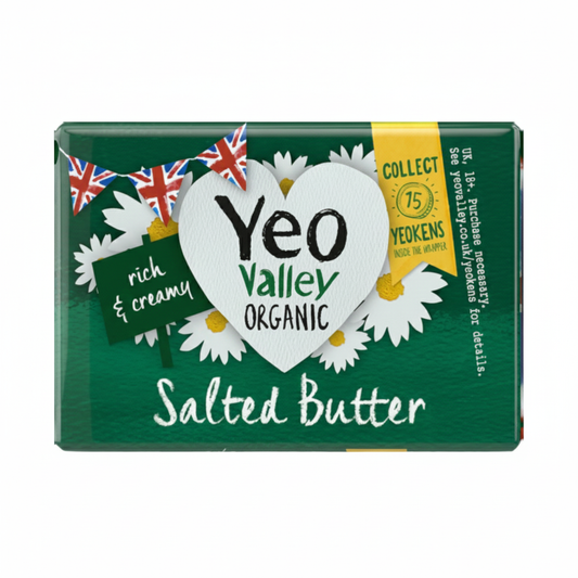 Yeo Valley Organic Salted Butter, 200g