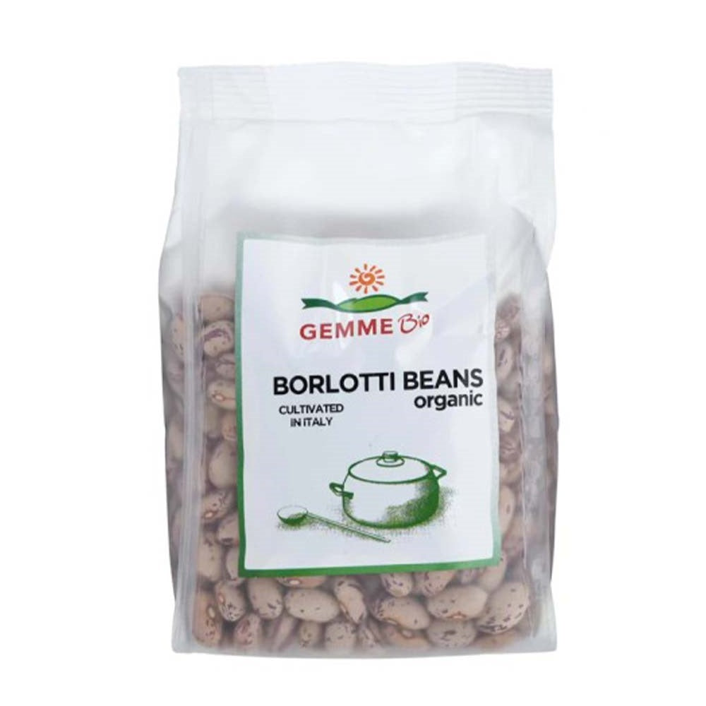 Gemme Bio Organic Borlotti Beans, 350g