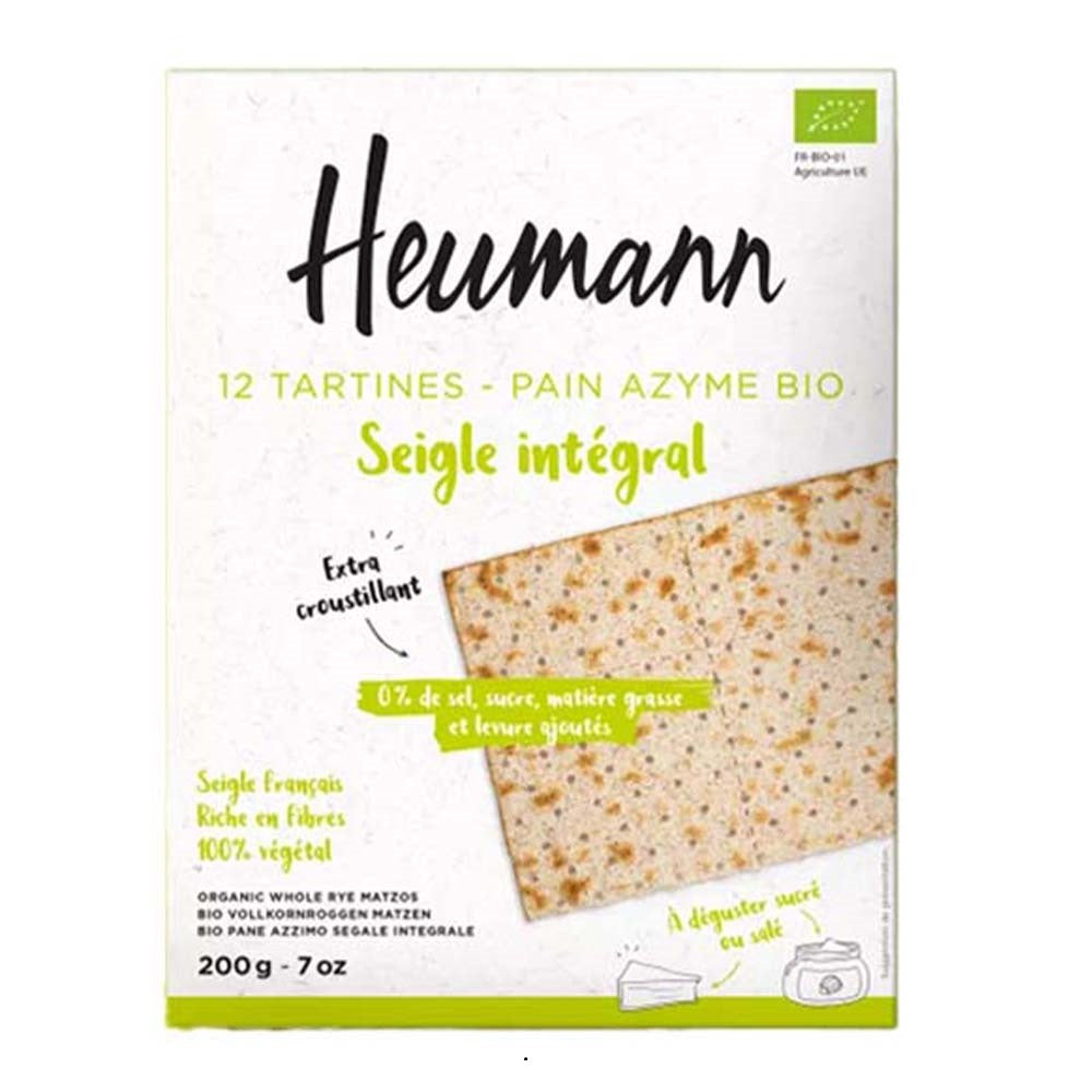 Heumann Organic Crispy Rye Flat Bread, 200g