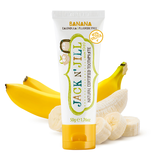 Jack N' Jill Organic Natural Banana Toothpaste, 50g