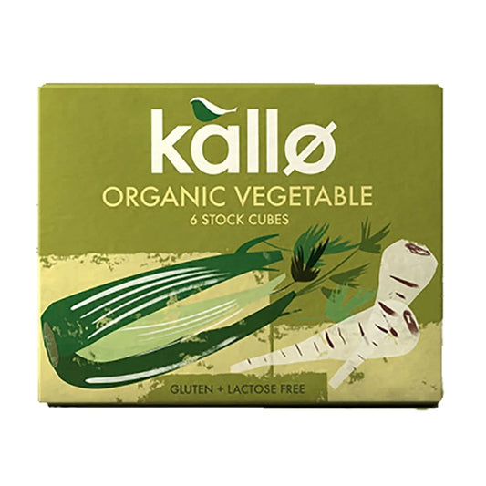 Kallo Organic Vegetable Stock Cubes, 6 Cubes