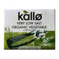 Kallo Organic Very Low Salt Vegetable Stock Cubes, 6 Cubes