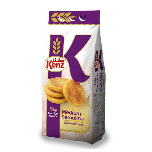Kenz Medium Durum Semolina, 5 Kg