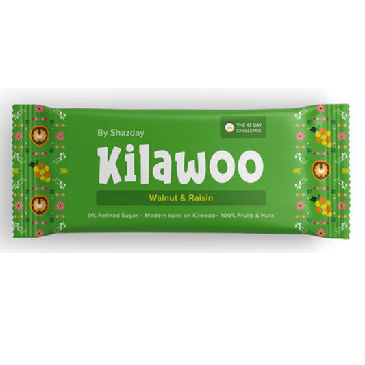 Shazday Kilawoo Walnut & Raisin Bar, 45g