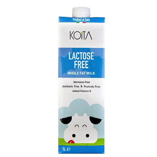Koita Lactose Free Whole Fat Milk, 1L