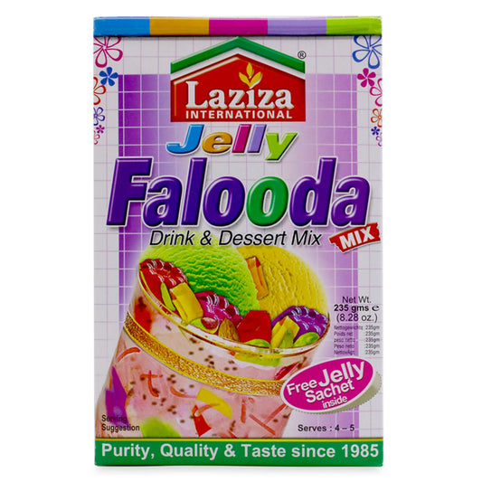 Laziza Jelly Falooda Drink And Dessert Mix, 235g