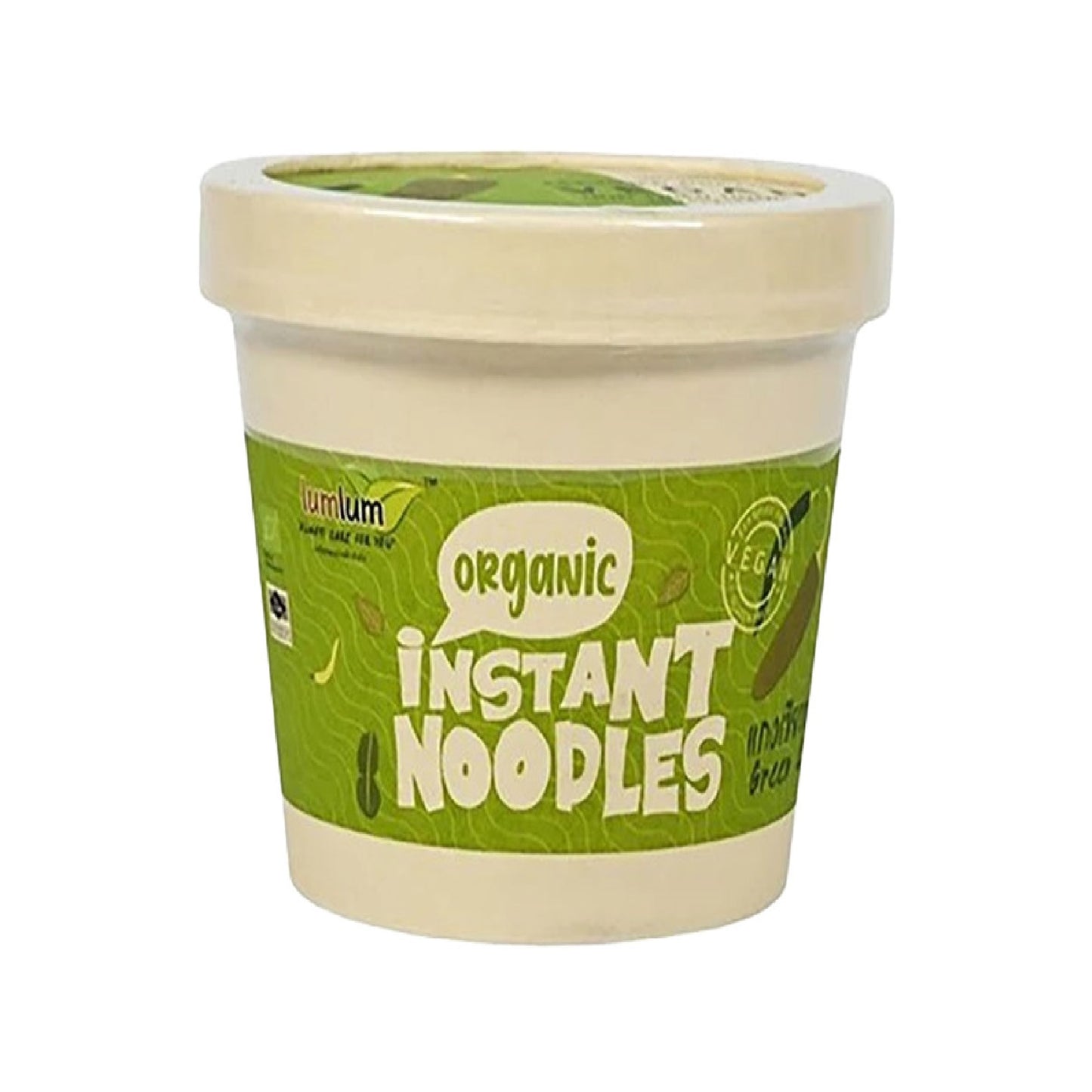 Lumlum Organic Instant Noodles Green Curry, 70g
