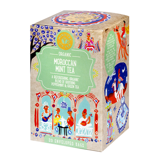 Ministry of Tea Organic Moroccan Mint Tea, 20 Tea Bags
