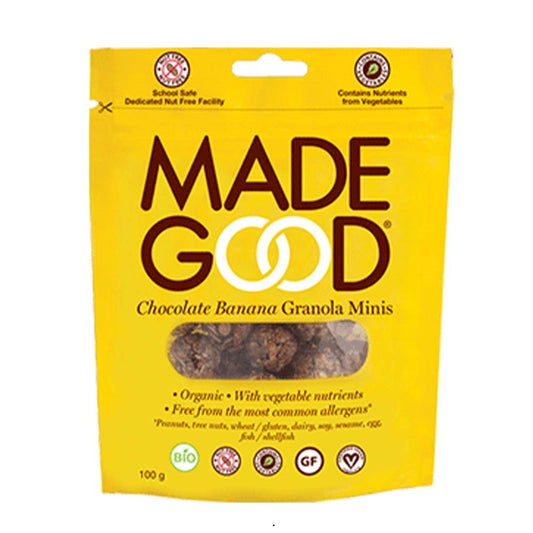 Made Good Organic Chocolate Banana Granola Minis, 100g