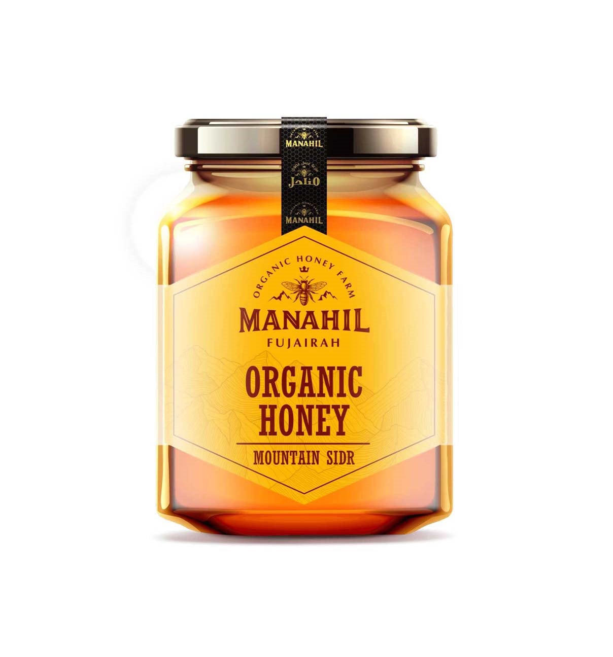 Manahil Organic Mountain Sidr Honey, 280g