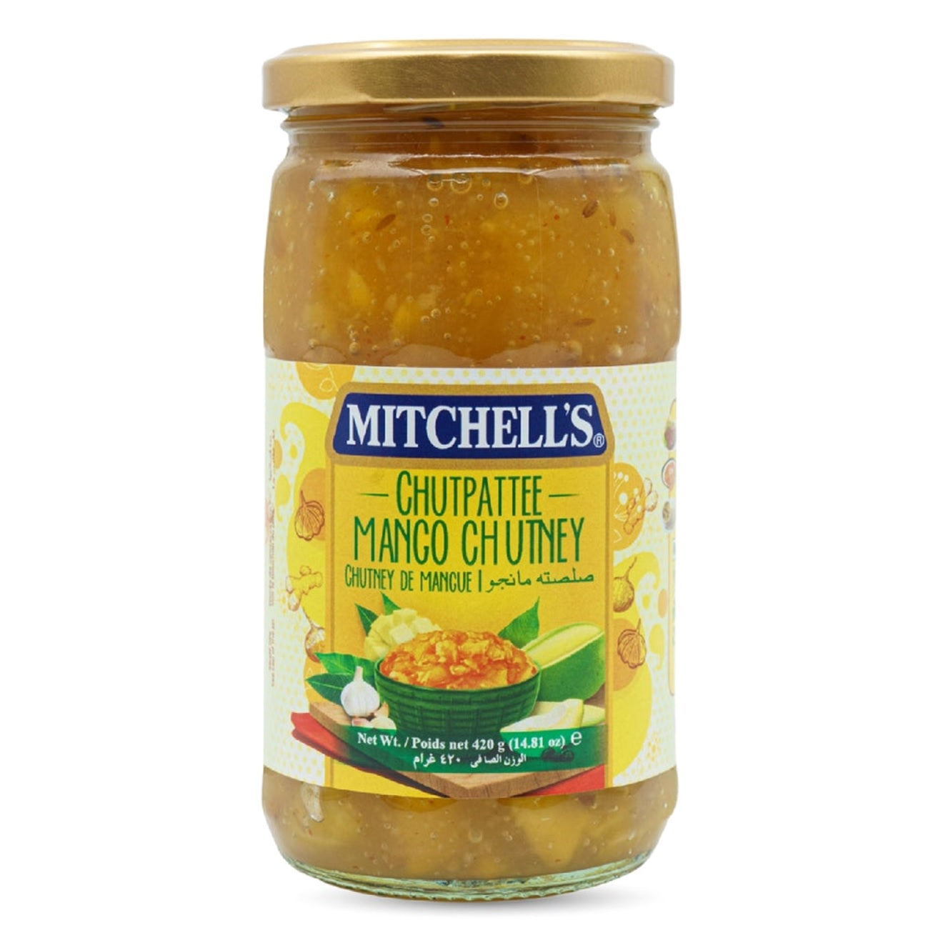 Mitchell's Chutpattee Mango Chutney, 420g