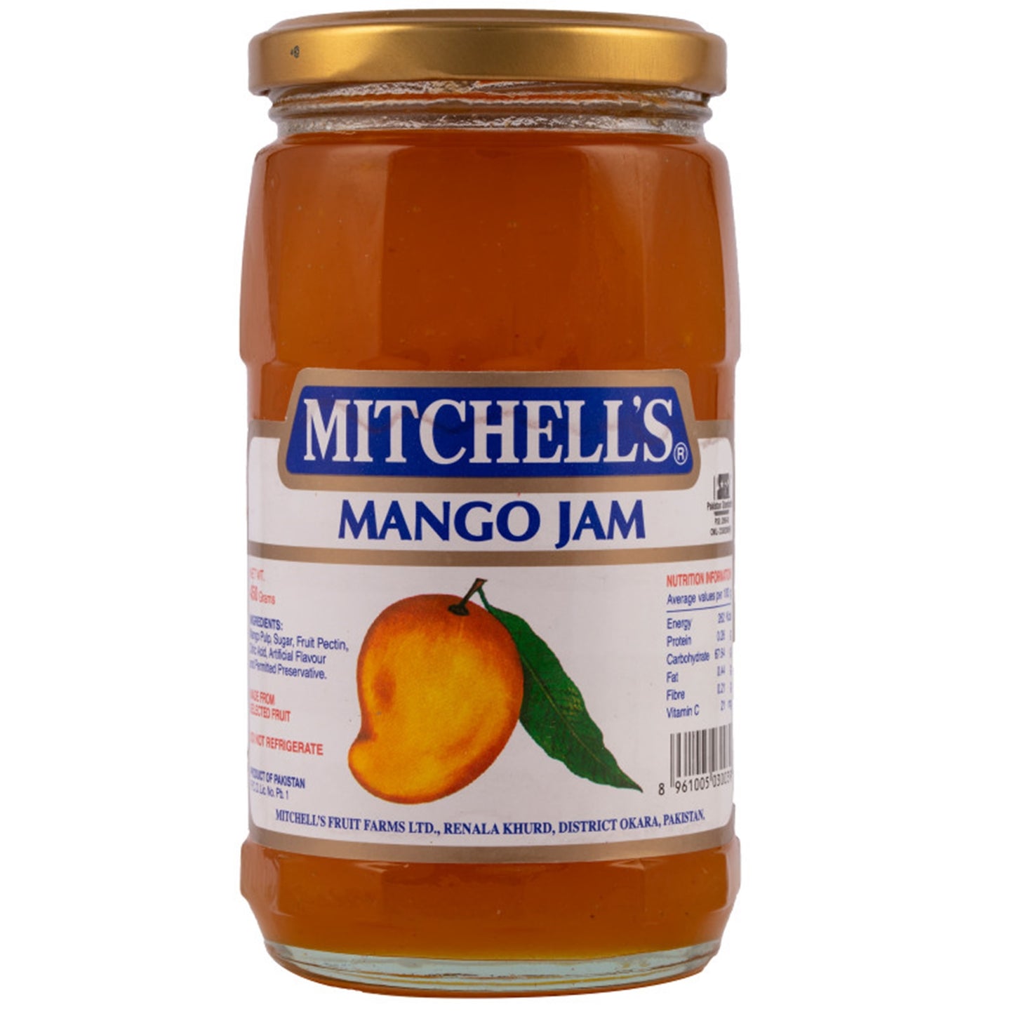 Mitchell's Mango Jam, 450g