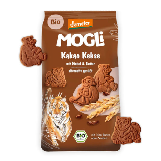 Mogli Organic Small Cocoa Biscuits, 50g