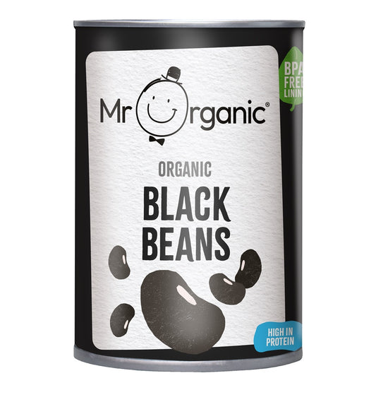 Mr Organic Black Beans, 400g